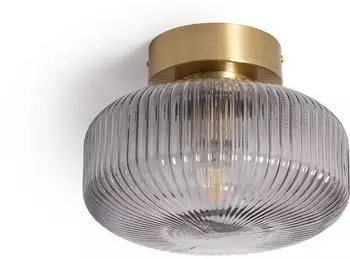LEDKIA LIGHTING Windsor Deckenleuchte Metall und Glas Gold (95892_199192)