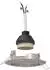 vidaXL Einbaustrahler GU10 Rund Silber Ø90mm 6er-Set (Stahl/Aluminium)
