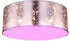 Globo LED Deckenleuchte Rund Bluetooth Lautsprecher RGB, Textil Silber, dimmbar (GLOBO LIGHTING)