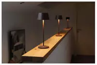 Maul 8190877, Maul MAULnina 8190877 Akku-Tischlampe LED 3W Braun