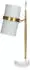 Kayoom Novum Tischlampe 69cm Weiß/Gold (G72HF)