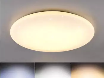Trio Nando LED Decken- & Wandleuchte CCT, Wei&szlig;, flach (R65941101)