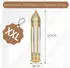 Marrakesch Orient & Mediterran Interior Afrar Orientalische Stehlampe 120cm, Metall & Glas, gold (am-2024-016-mk)