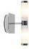 QAZQA Bath Wandleuchte 2-flammig Chrom IP44 (92121)
