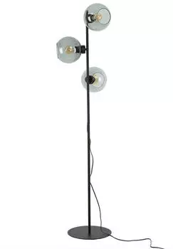 TK Lighting Cubus Stehlampe 3x15W Schwarz-Graphit (5239)