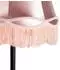 QAZQA Simplo Retro Stehlampe Schwarz mit Schirm Rosa, E27 (98567)