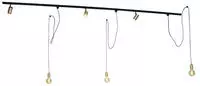 Qazqa Modern Schienensystem Lampen Komplettset, Schienenbeleuchtung,...