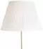 QAZQA Parte FL Stehleuchte mit Schirm Creme, Ø45cm (98557)