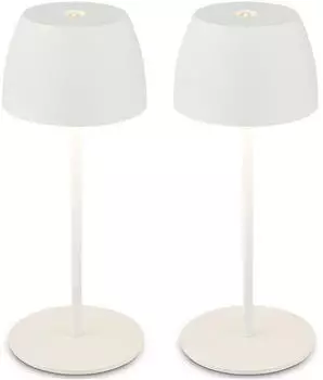 Briloner Serina Mini LED Tischleuchte kabellos 2er-Set 2,5W IP44 (7803026)