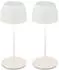 Briloner Serina Mini LED Tischleuchte kabellos 2er-Set 2,5W IP44 (7803026)