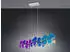 Trio Pulse LED Pendelleuchte Metall/Kunststoff irisierend 18W (R33681153)
