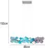 Trio Pulse LED Pendelleuchte Metall/Kunststoff irisierend 18W (R33681153)