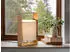Trio Pail Tischleuchte, Metall Coffee, Stoffschirm Taupe, E27 (R55751065)