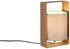 Trio Pail Tischleuchte, Metall Coffee, Stoffschirm Taupe, E27 (R55751065)