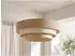 BPS Koncept Boho Pendelleuchte Jute, creme/beige, Ø60cm (050-101-60)