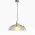 Steinhauer Pendelleuchte Industrial Gitterschirm Metall E27 (40x85cm)