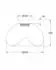 Fabas Luce Brena Runde LED Deckenleuchte Dimmbar, Glas Transparent (3755-65-241)