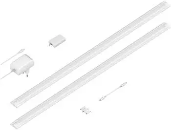 ledscom.de SIRIS LED Unterbauleuchte 90cm 1044lm WLAN-Dimmer weiß matt (SET-3490-W)