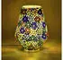 Marrakesch Orient & Mediterran Interior Fikus Tischlampe Mosaik Glas 24cm E27 (dc-20c)