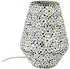 Marrakesch Orient & Mediterran Interior Fikus Tischlampe Mosaik Glas 24cm E27 (dc-20c)