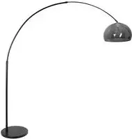 Steinhauer Stehleuchte 1-fl. "Sparkled Light" 9878ZW (7268ZW + K11130S) Schwarz...