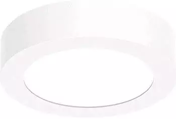 EVN LED-Anbaupanel rund 8W 664/752lm 3000K/4000K IP44 wei&szlig; (ATR120125)