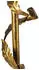 QAZQA Linden Stehleuchte Gold mit schwarzem Schirm, goldener Innenseite, 50cm (111208)