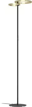 Eglo Castelpoto 1 LED-Stehleuchte CCT dimmbar 28W Stahl gold/schwarz (901975)