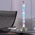 Nino RGBW LED Tischleuchte Metall silber 1,2W, H 42cm (52100101)