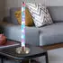 Nino RGBW LED Tischleuchte Metall silber 1,2W, H 42cm (52100101)