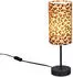 Trio Pardina Tischleuchte Leopardenmuster Schwarz (R56741032)