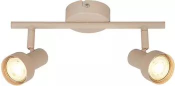 Briloner Tapp Deckenstrahler 2-flammig schwenkbar, Metall, beige (2367021)