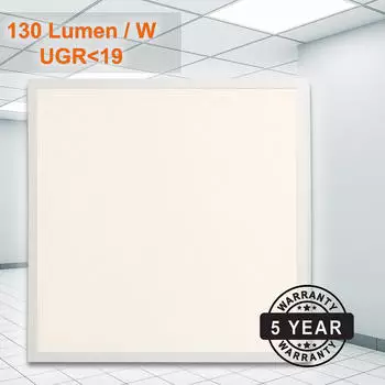 Mextronic LED Einlegepanel 62x62cm 38W Neutralweiß 4000K UGR19 dimmbar (PANUGR6262W438W10DIM01)