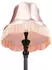 QAZQA Classico Stehleuchte schwarz mit Schirm pink (99166)