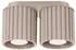 Sollux Aura Deckenleuchte 2x GU10 Aluminium Taupe (SL.1815)