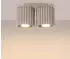 Sollux Aura Deckenleuchte 2x GU10 Aluminium Taupe (SL.1815)