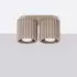 Sollux Aura Deckenleuchte 2x GU10 Aluminium Taupe (SL.1815)