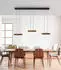 Mondo LED-Pendelleuchte Famera 135 x 200 cm braun/schwarz