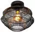 QAZQA Vadi Orientalische Deckenlampe Schwarz Ø25cm (104305)