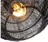QAZQA Vadi Orientalische Deckenlampe Schwarz Ø25cm (104305)