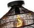 QAZQA Vadi Orientalische Deckenlampe Schwarz Ø25cm (104305)
