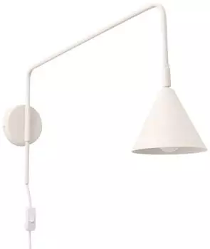 Sollux NOX Wandleuchte 1xE14 10W Stahl Beige (SL.1699)