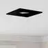 vidaXL Einbau-Spotlights Quadratisch GU10 Schwarz 91x91mm, 6er-Set