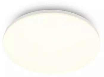 Briloner LED Deckenleuchte 24W 2550lm Warmwei&szlig; 3000K, 36x6,5cm, Wei&szlig; (3985016)