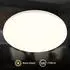 Briloner LED Deckenleuchte 24W 2550lm Warmweiß 3000K, 36x6,5cm, Weiß (3985016)