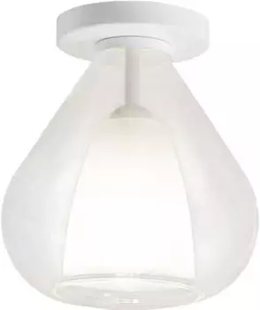 Fabas Luce Lila Runde Deckenleuchte &Oslash;20cm E27 max. 40W Transparent (3481-61-241)