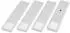 Kalb Solid2 LED Unterbauleuchte Set 4x3W silbergrau mech. Schalter (KA220043_S4)