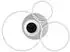 Globo Johnson LED-Deckenleuchte Metall silber dimmbar 116cm (79760729-0)