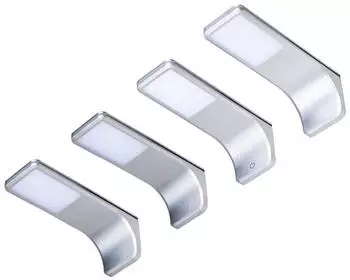 Kalb LED Unterbauleuchte flach dimmbar Touch-Schalter 3000K 4er Set (KA20891_WW_S4)