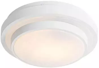QAZQA Walden Deckenleuchte Wei&szlig; 25cm IP44 (107812)
